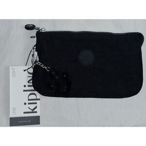 Kipling Creativity Large Black Noir Wallet Versatile Light (AC2084) Brand New